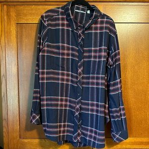 Athleta Long-sleeve, Tunic-style Flannel
